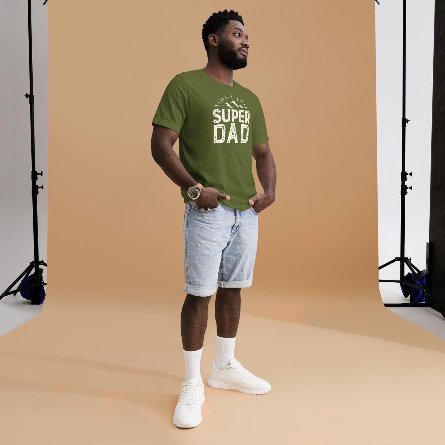 Premium Crew Neck T-Shirt - Super Dad