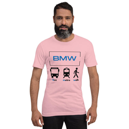 Premium Crew Neck T-Shirt - Bus Metro Walk