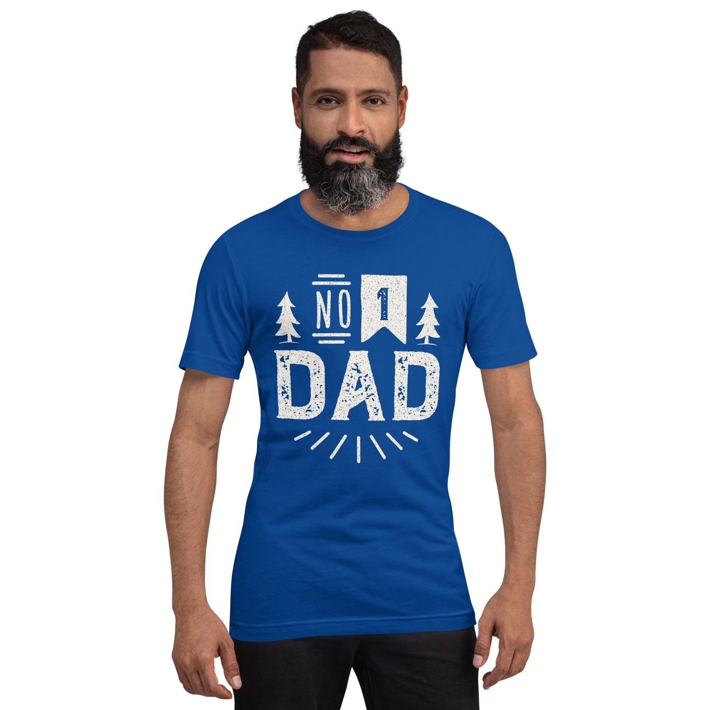 Premium Crew Neck T-Shirt - Number 1 Dad