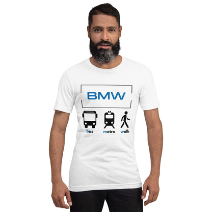 Premium Crew Neck T-Shirt - Bus Metro Walk