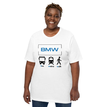 Premium Crew Neck T-Shirt - Bus Metro Walk