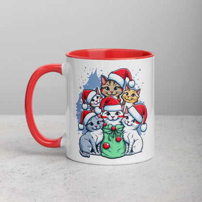 Tasse Chats de Noël