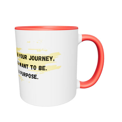 Appreciate where you are mug with Color Inside