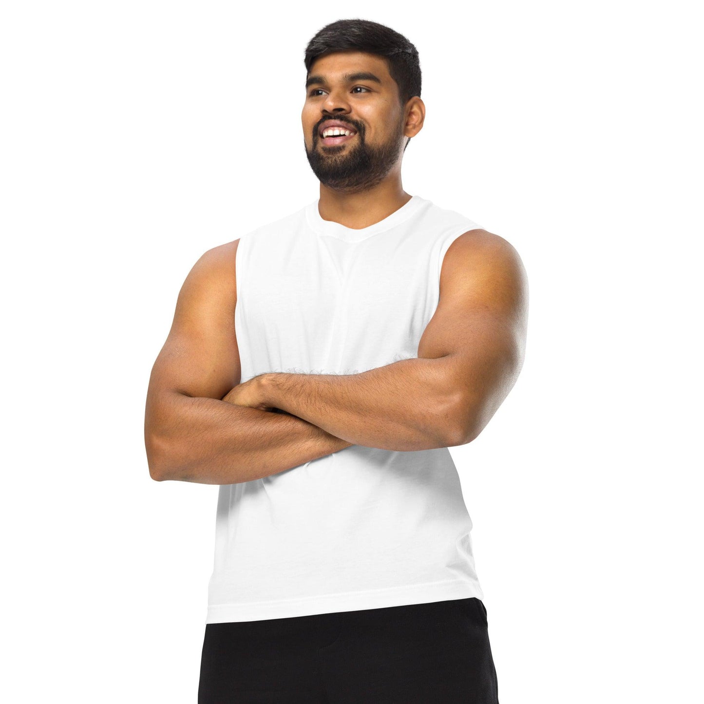 Men's Pristine Muscle Shirt | Tank Tops | Bee Prints