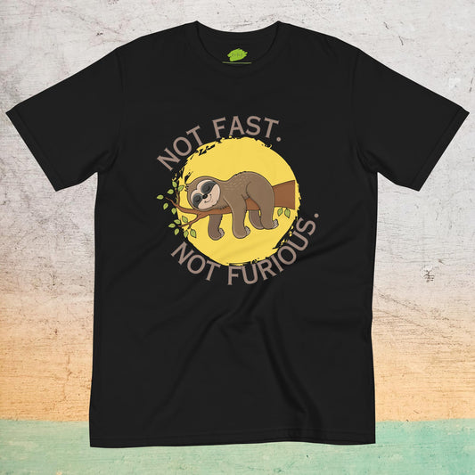 T-Shirt Écologique à col rond - Not Fast Not Furious