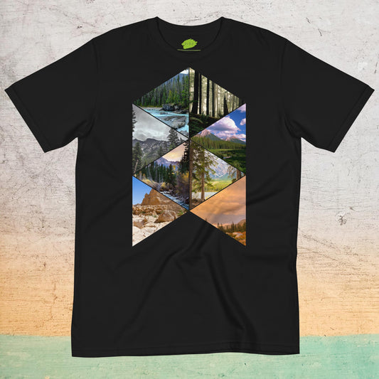T-Shirt Écologique à col rond - Wilderness