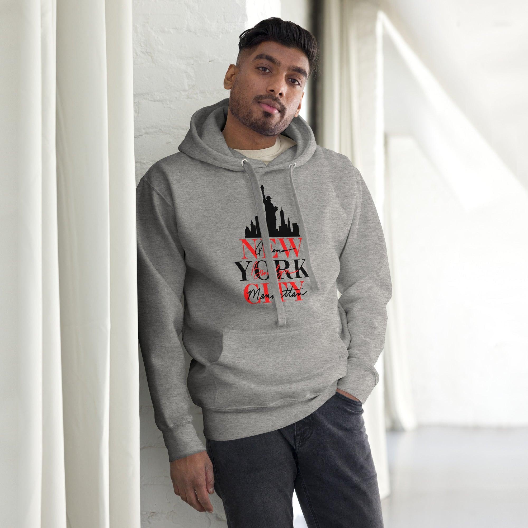 New York City Unisex Premium Hoodie Bee Prints