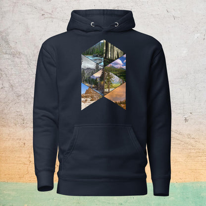 Premium Crew Neck Hoodie - Wilderness