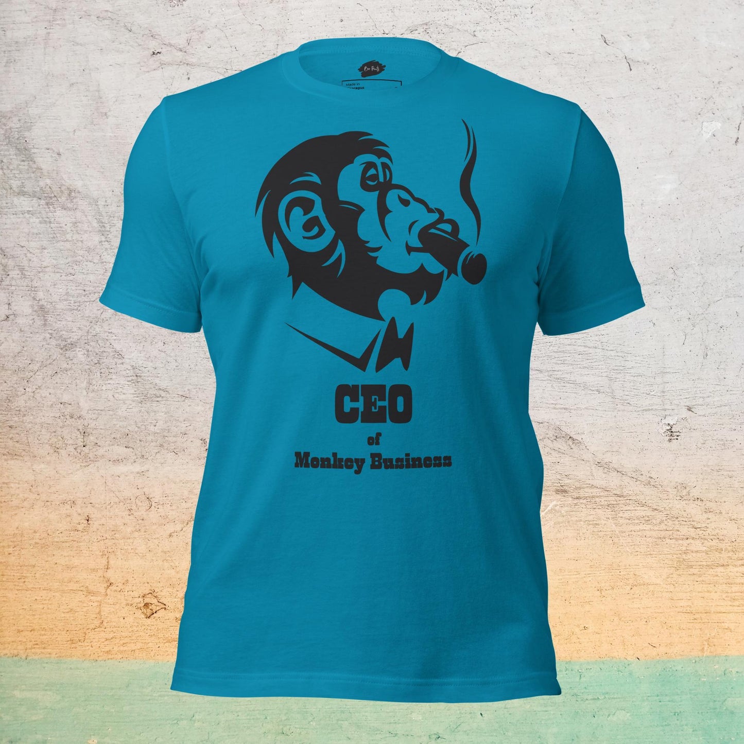 Premium Crew Neck T-Shirt - CEO of Monkey Business