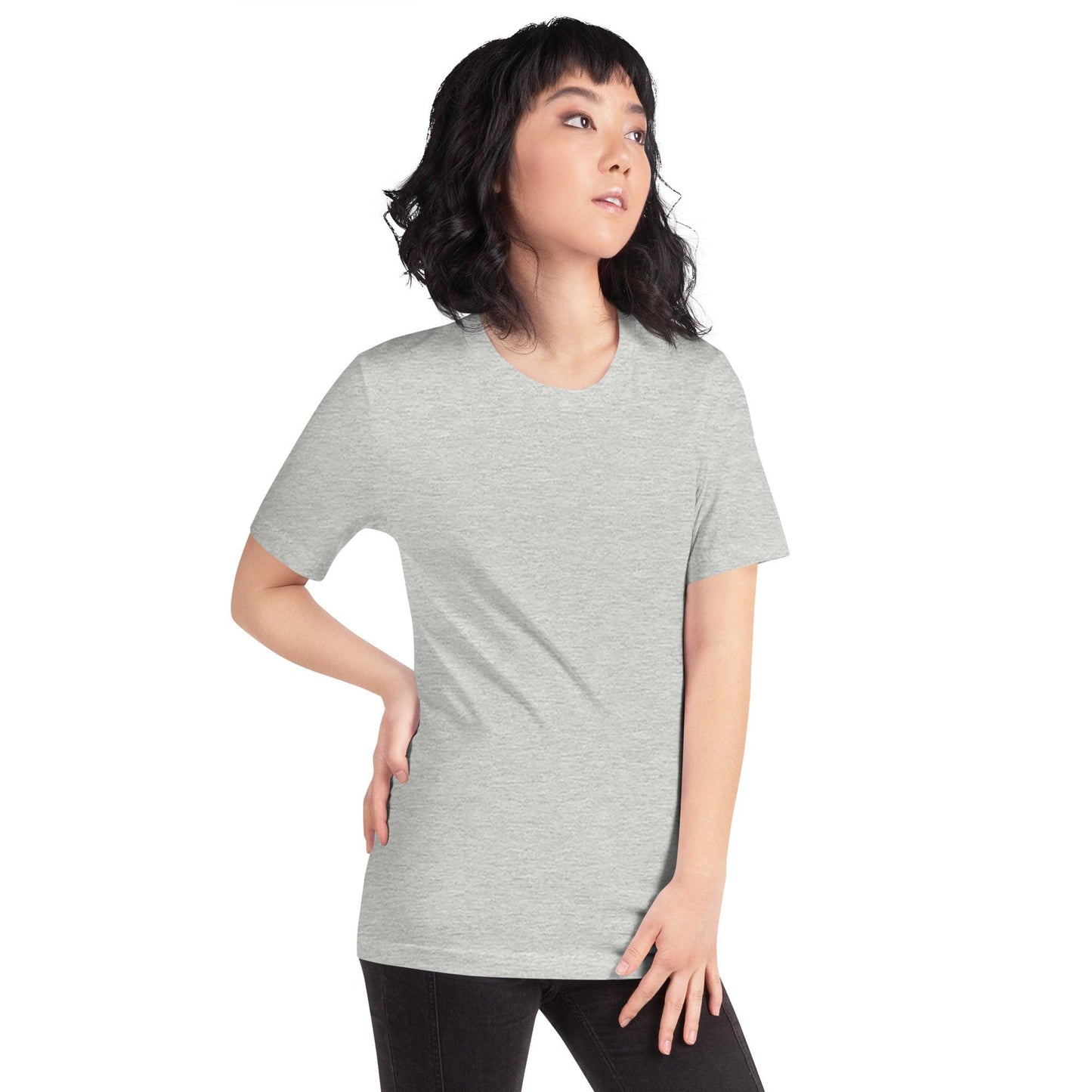 Pristine Heather Crew Neck T-shirt | T-Shirt | Bee Prints