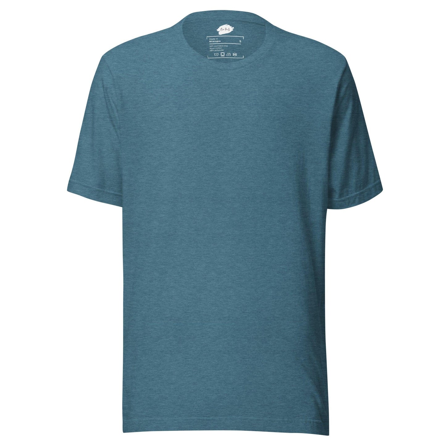 Pristine Heather Crew Neck T-shirt | T-Shirt | Bee Prints