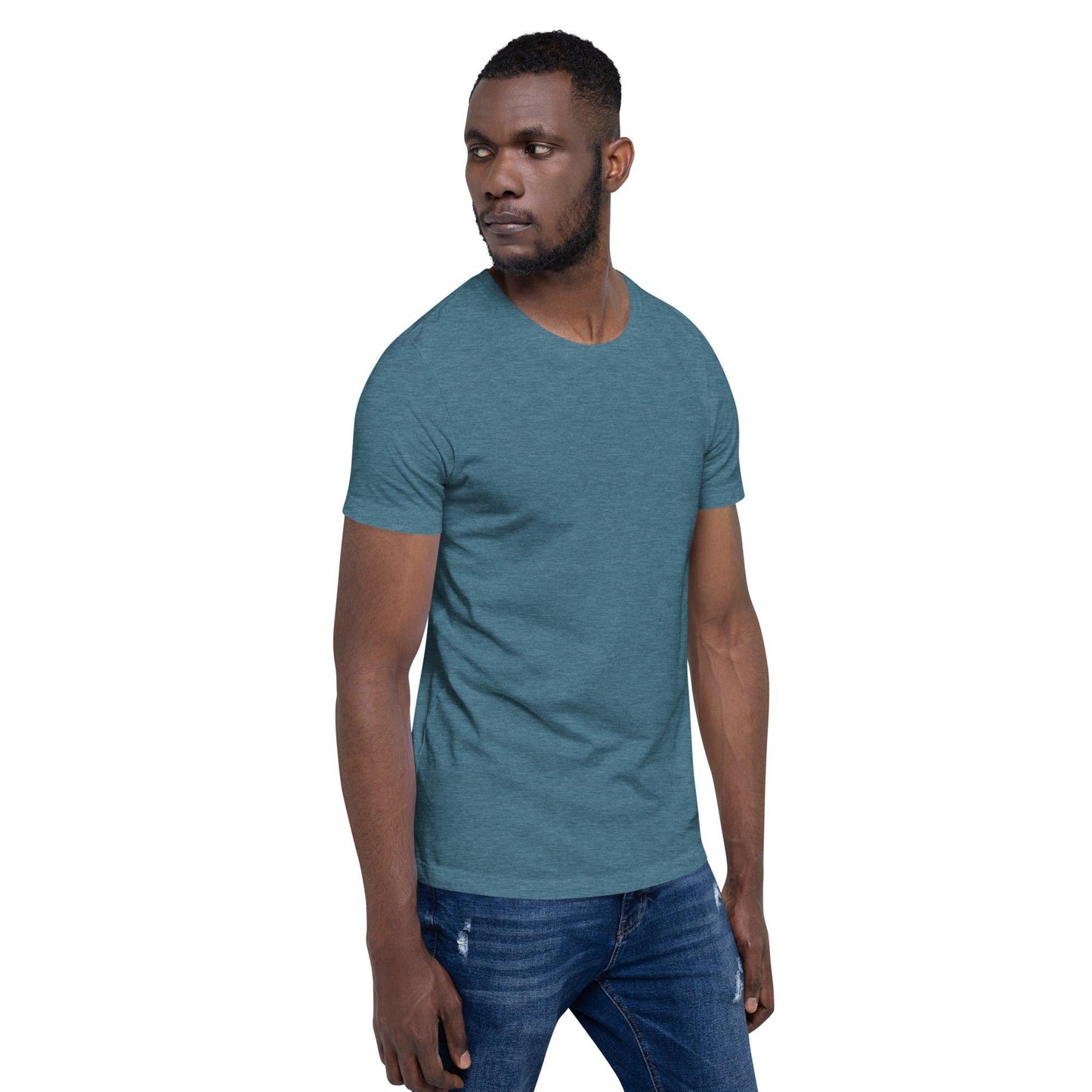 Pristine Heather Crew Neck T-shirt | T-Shirt | Bee Prints