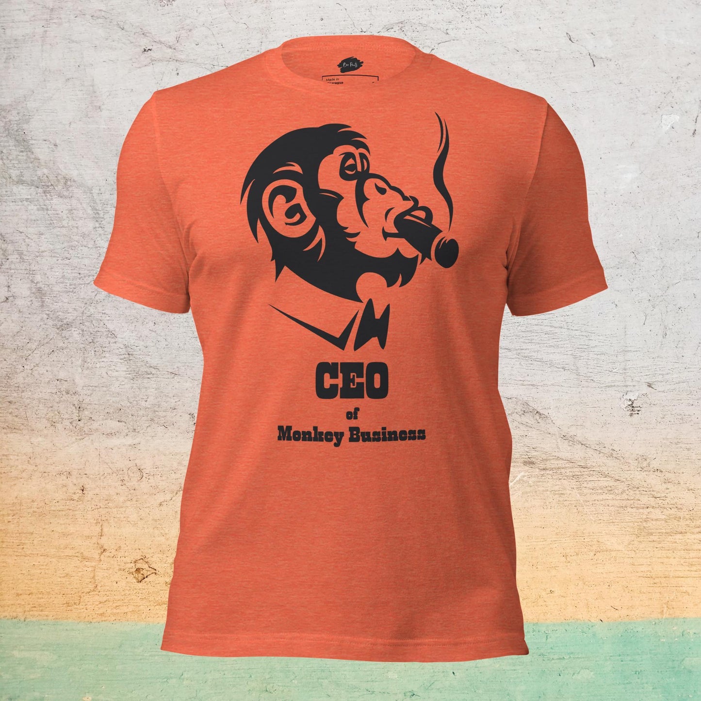 Premium Crew Neck T-Shirt - CEO of Monkey Business