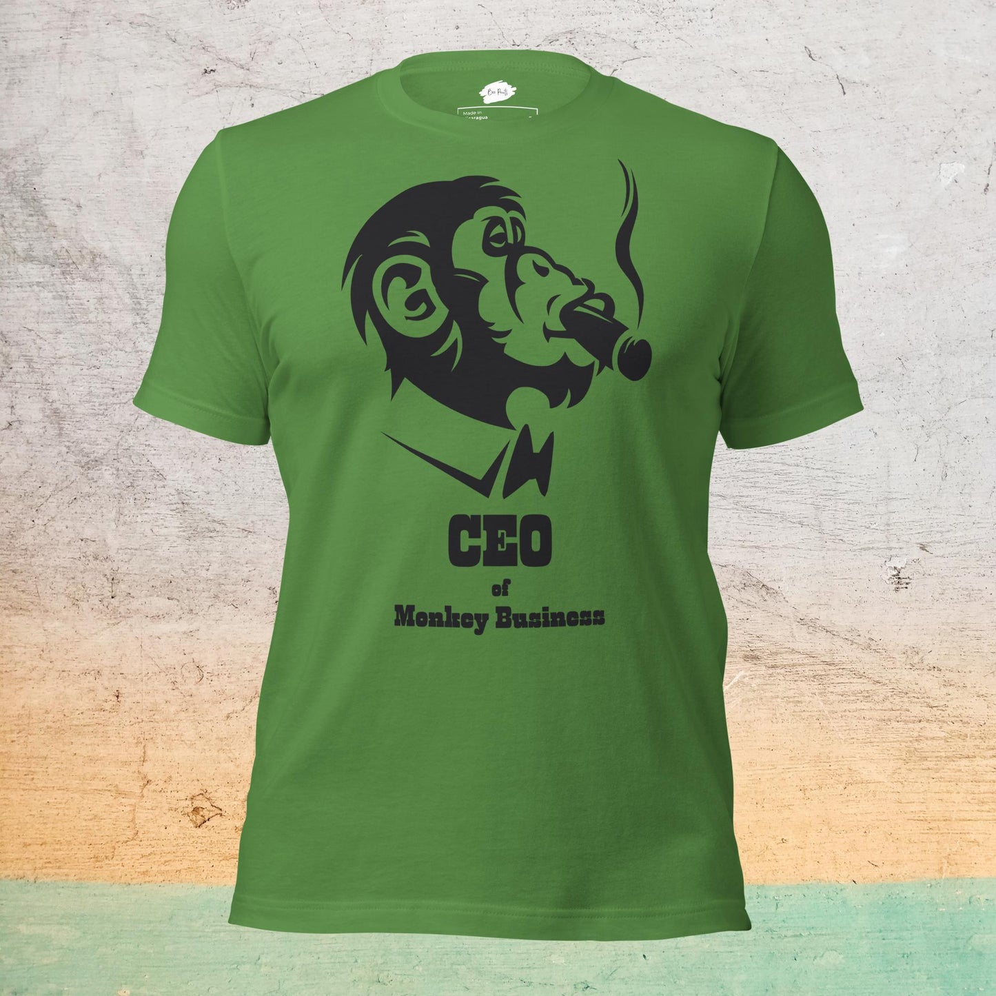 Premium Crew Neck T-Shirt - CEO of Monkey Business