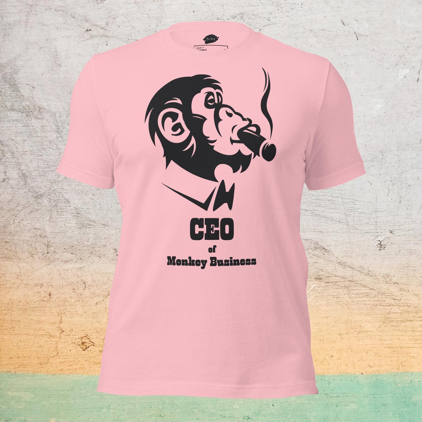 Premium Crew Neck T-Shirt - CEO of Monkey Business