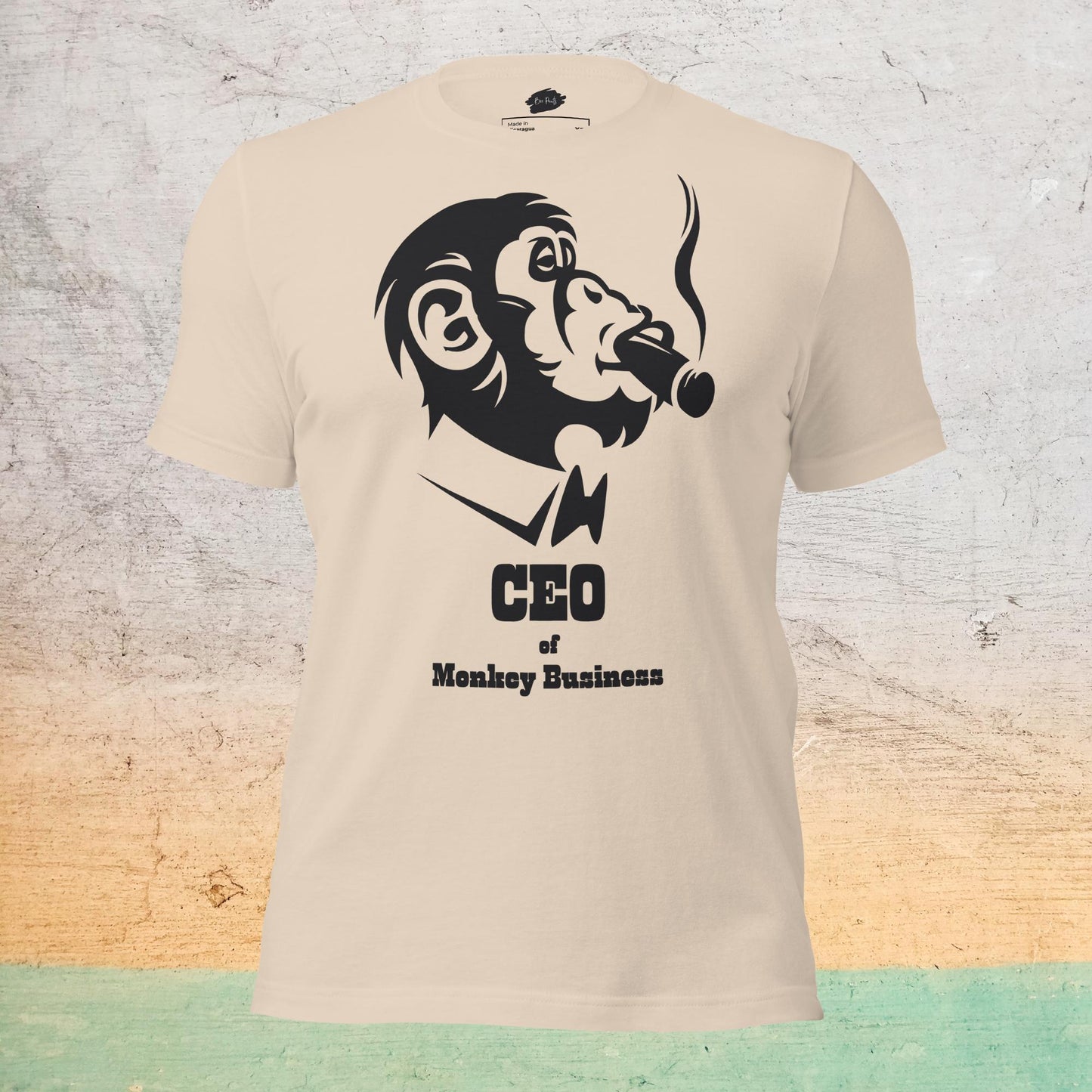 Premium Crew Neck T-Shirt - CEO of Monkey Business