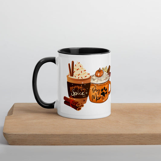 Pumpkin spice latte dog mom mug | Mugs | Bee Prints