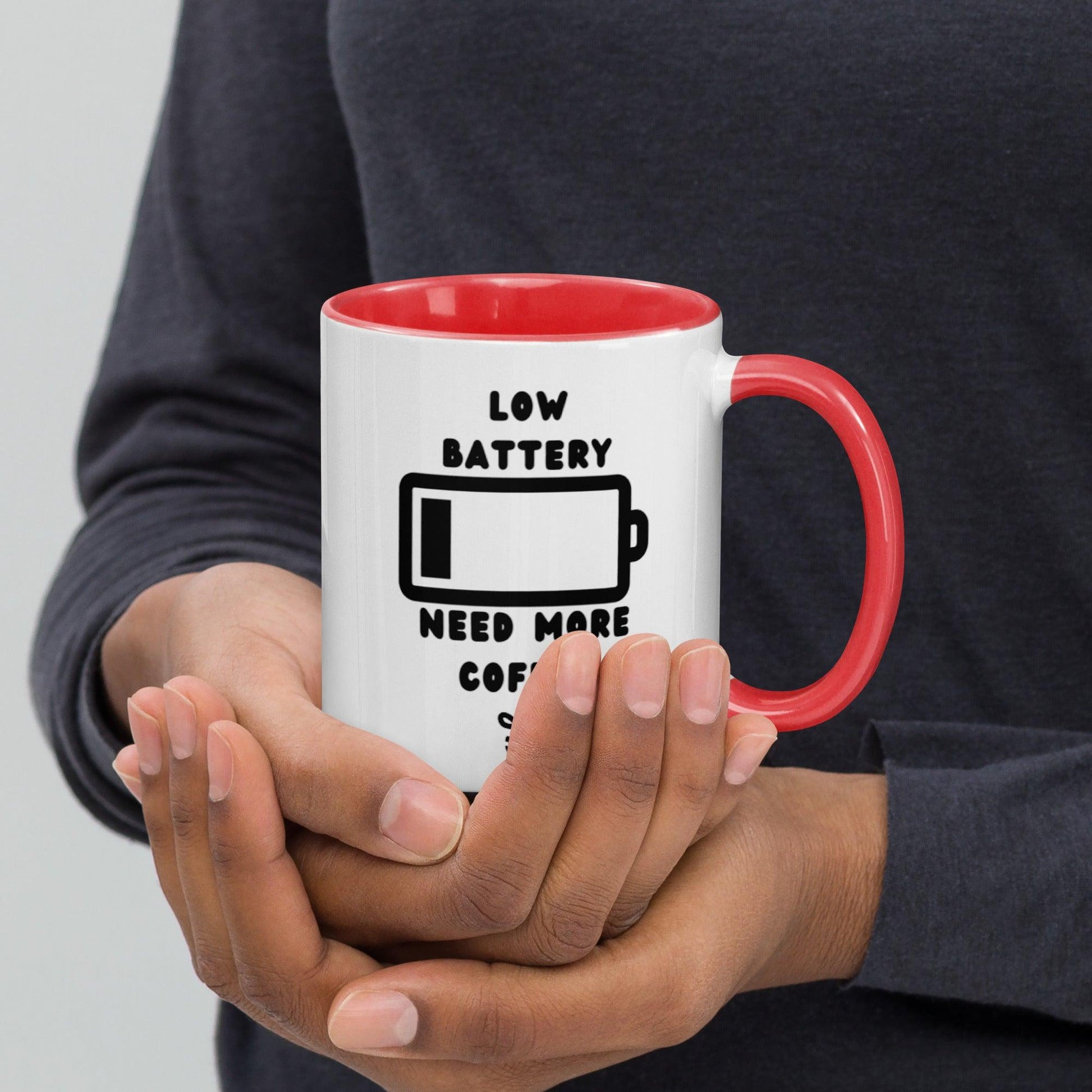 Low battery mug | Mugs | Bee Prints